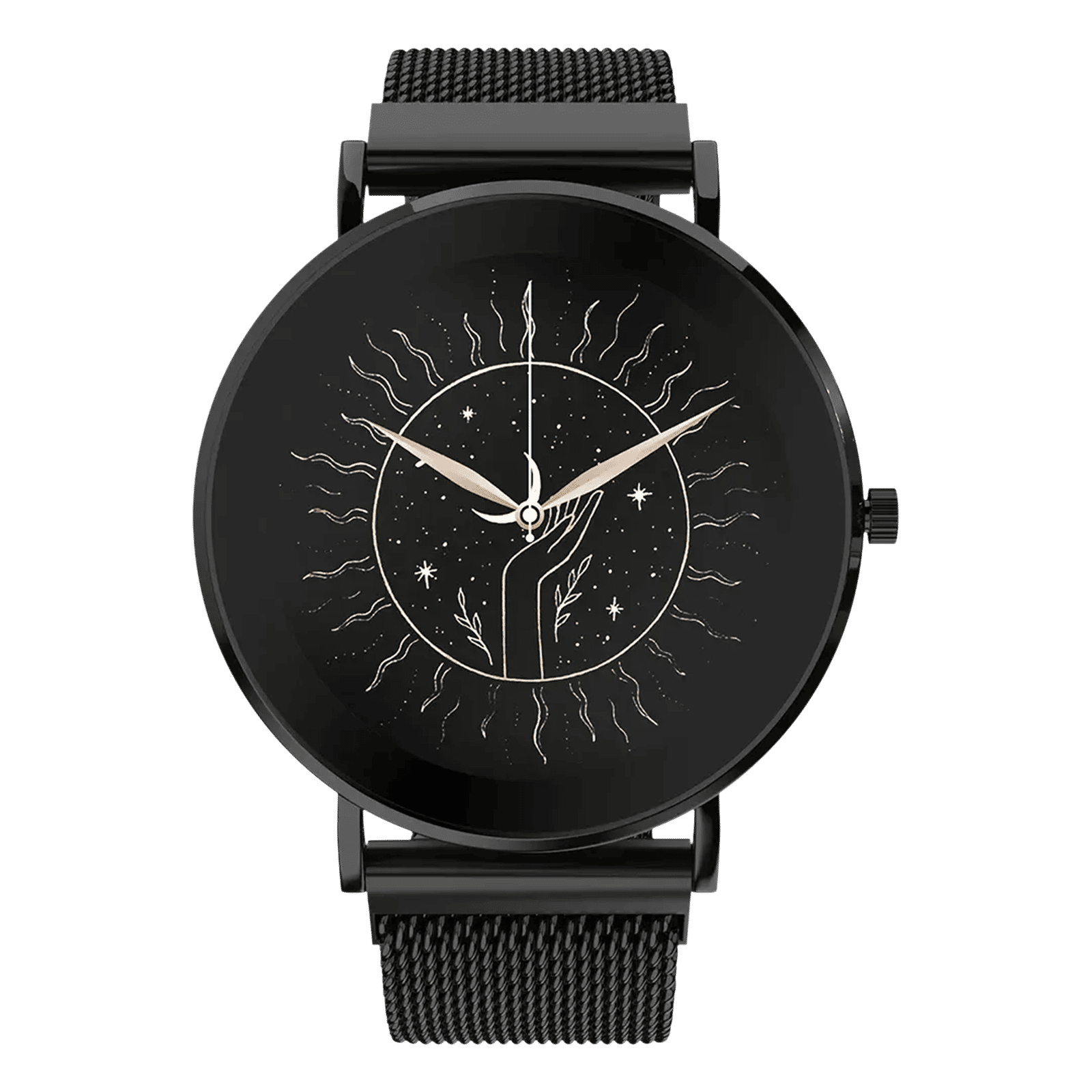 noise NoiseFit DIva 2 Smartwatch with Bluetooth Calling (36mm AMOLED Display, IP68 Water Resistant, Black Link Strap)