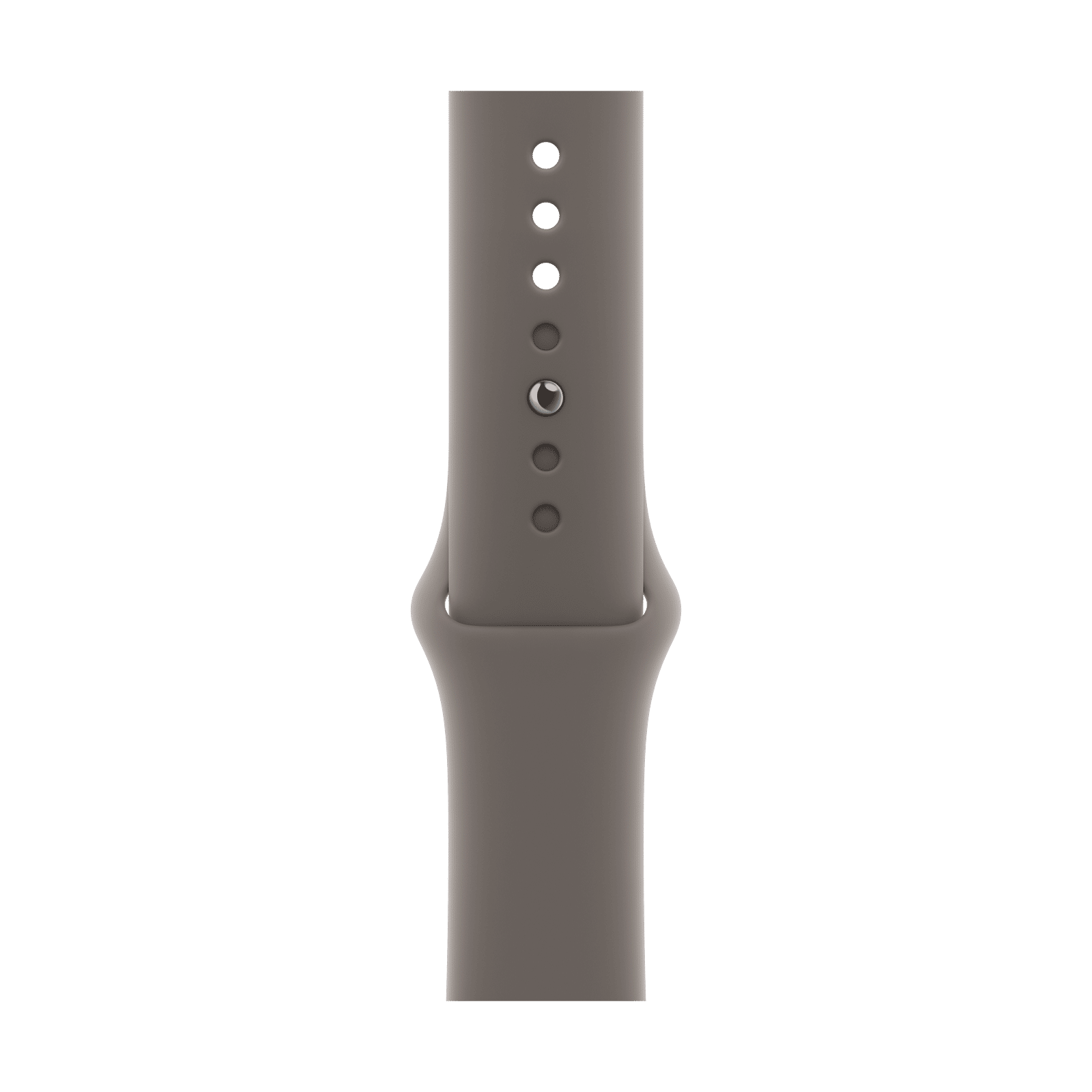 Apple Fluoroelastomer Sport Band for Apple Watch (42mm / 44mm / 45mm / 49mm, S/M) (Durable & Strong, Clay)