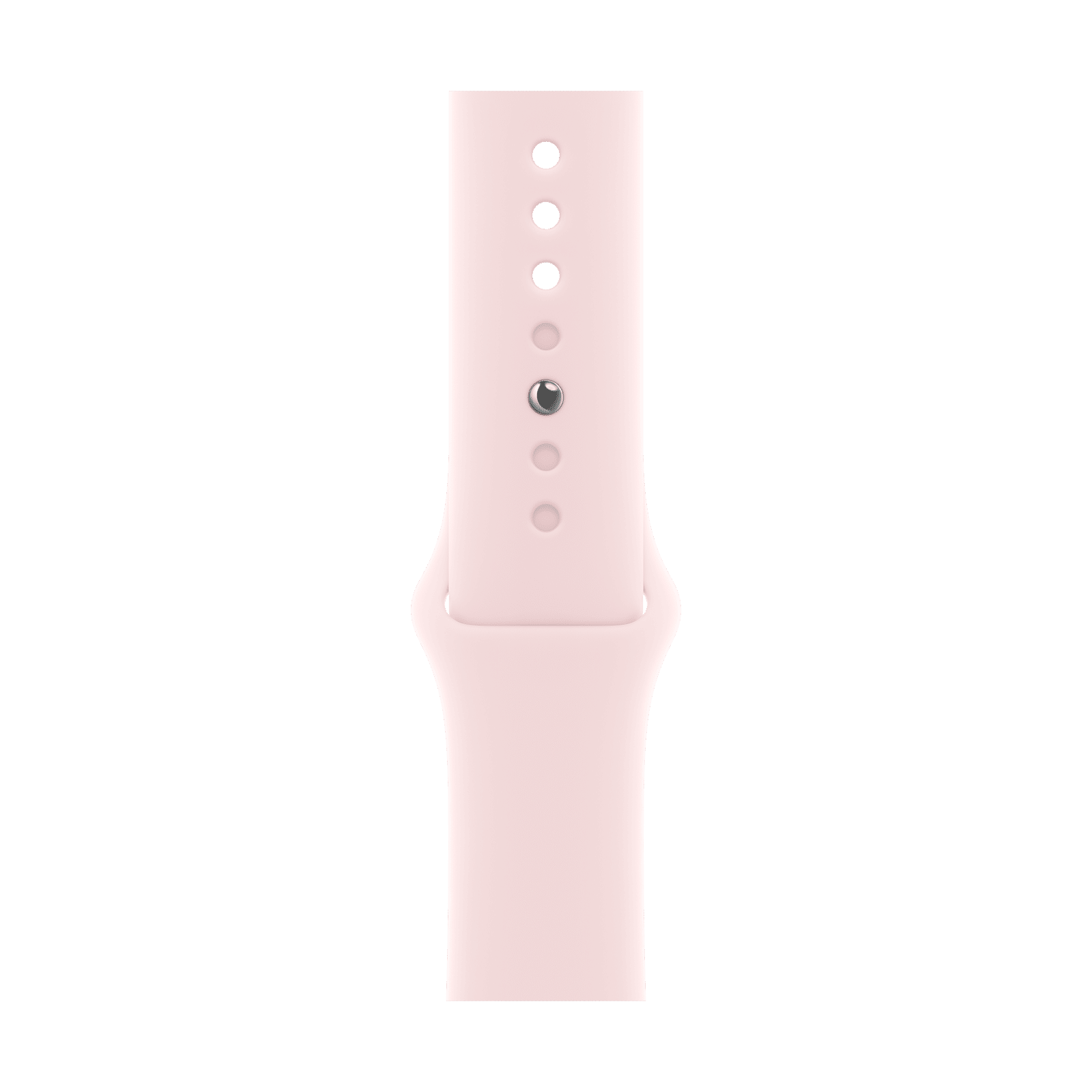 Apple Fluoroelastomer Sport Band for Apple Watch (38mm / 40mm / 41mm, M/L) (Durable & Strong, Light Pink)