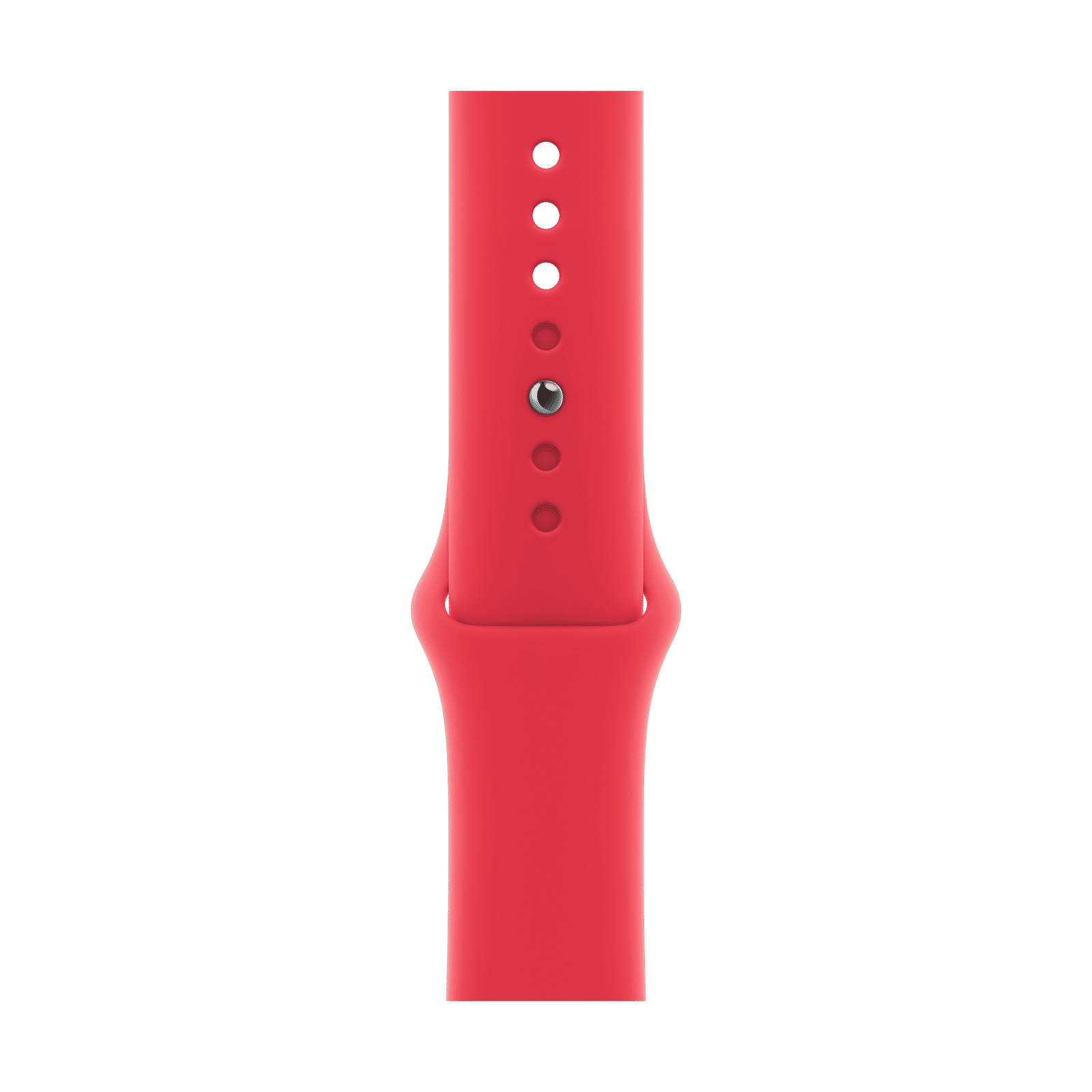 Apple Fluoroelastomer Sport Band for Apple Watch (38mm / 40mm / 41mm, M/L) (Durable & Strong, Red)