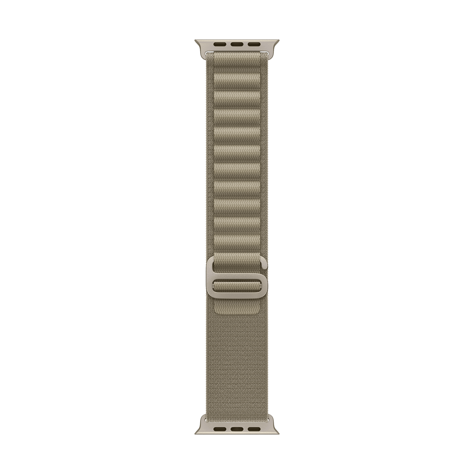 Apple Polyester & Spandex Alpine Loop for Apple Watch (44mm / 45mm / 49mm, Medium) (Corrosion Resistant, Olive)