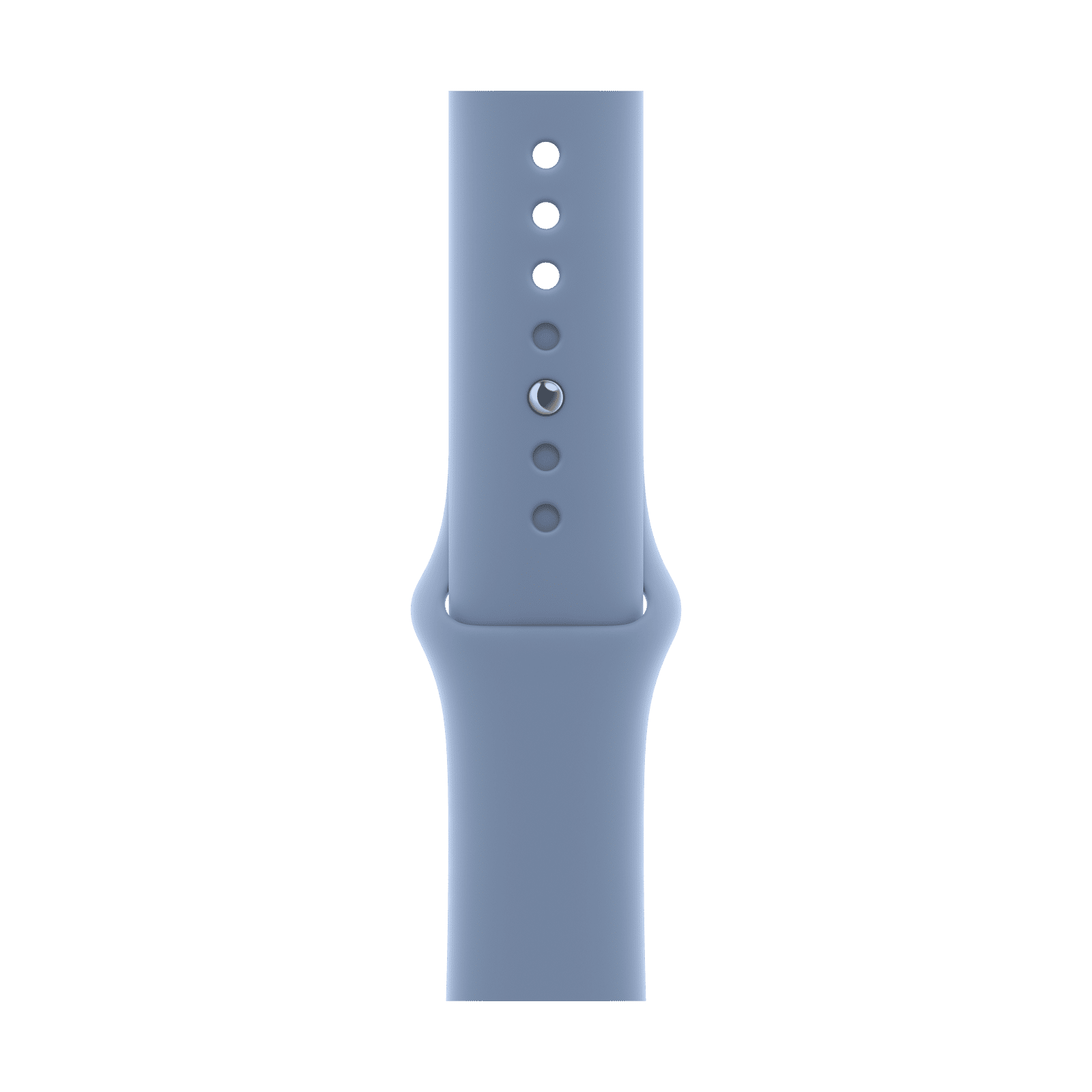 Apple Fluoroelastomer Sport Band for Apple Watch (42mm / 44mm / 45mm / 49mm, S/M) (Durable & Strong, Winter Blue)