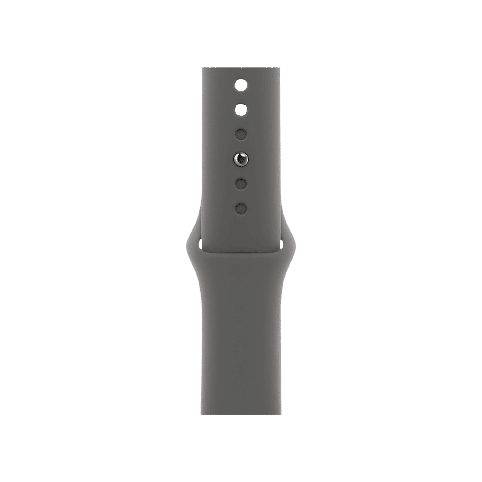 Apple Fluoroelastomer Sport Band for Apple Watch (38mm / 40mm / 41mm, M/L) (Durable & Strong, Stone Grey)