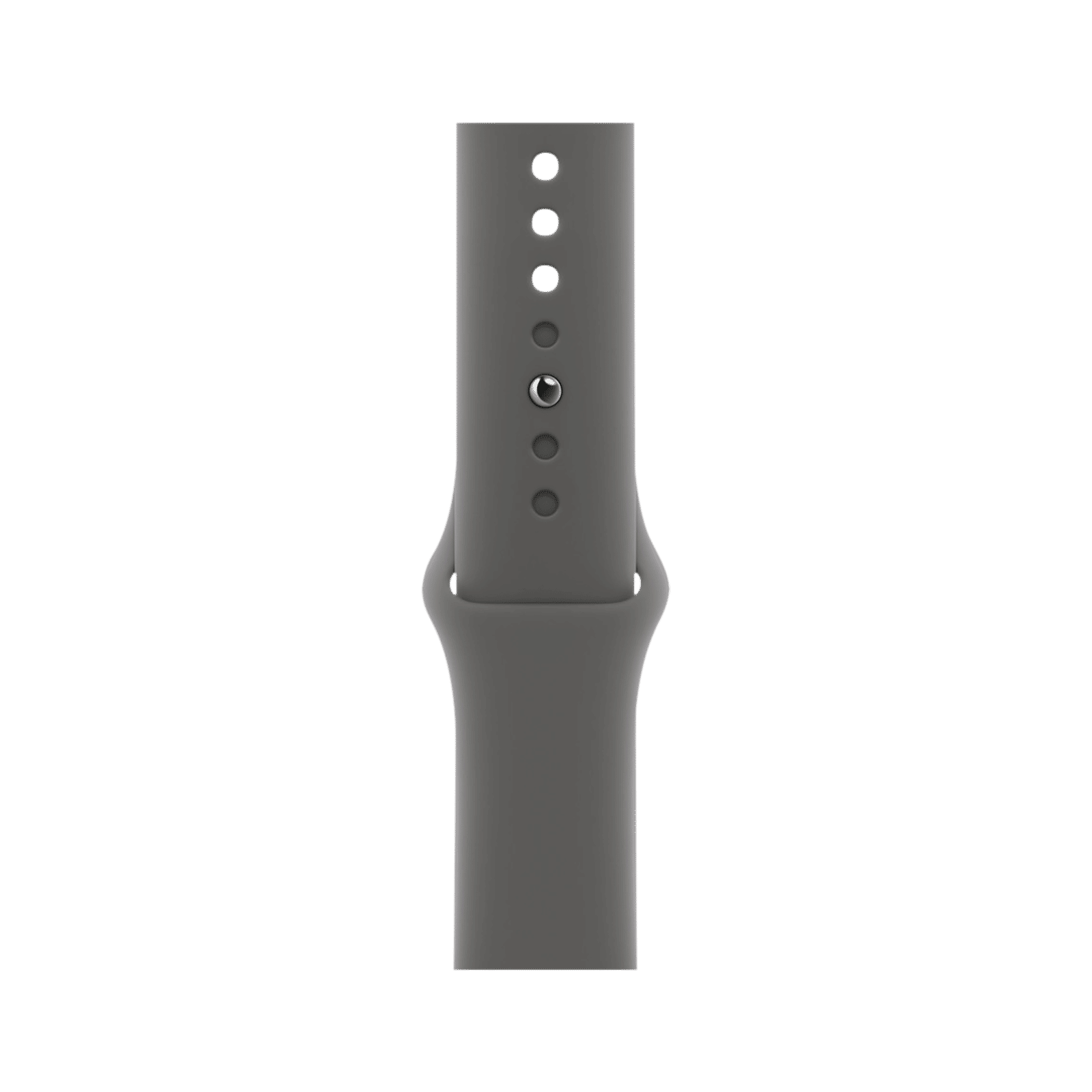 Apple Fluoroelastomer Sport Band for Apple Watch (44mm / 45mm / 46mm / 49mm, S/M) (Durable & Strong, Stone Grey)