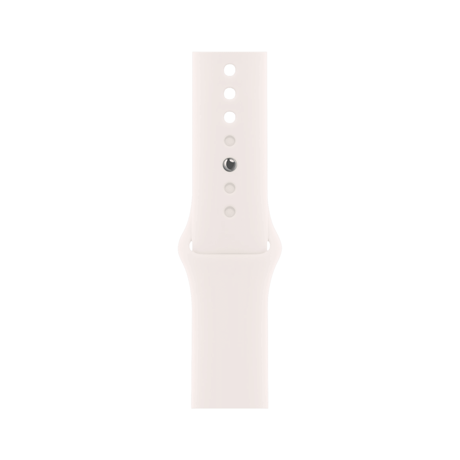 Apple Fluoroelastomer Sport Band for Apple Watch (44mm / 45mm / 46mm / 49mm, M/L) (Durable & Strong, Light Blush)