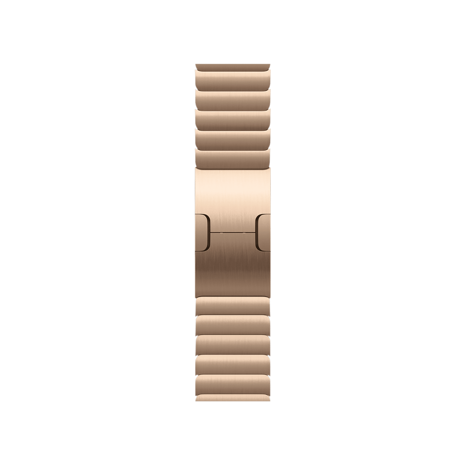 Apple Stainless Steel Link Bracelet for Apple (38mm / 40mm / 41mm / 42mm) (Simple Release Button, Gold)