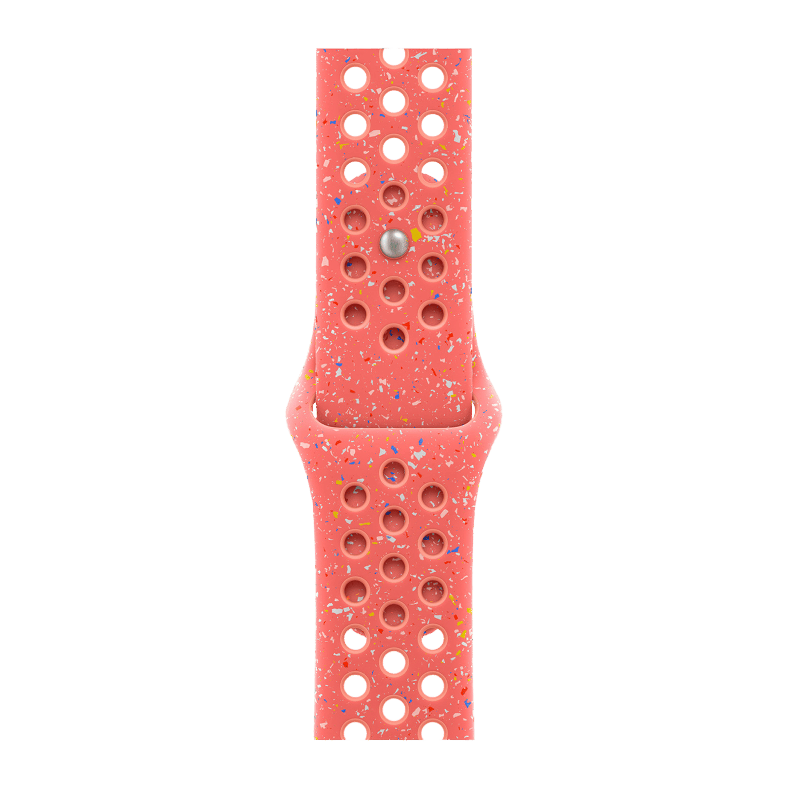 Apple Aluminium & Fluoroelastomer Nike Sport Band for Apple Watch (38mm / 40mm / 41mm / 42mm, M/L) (Durable & Strong, Magic Ember)