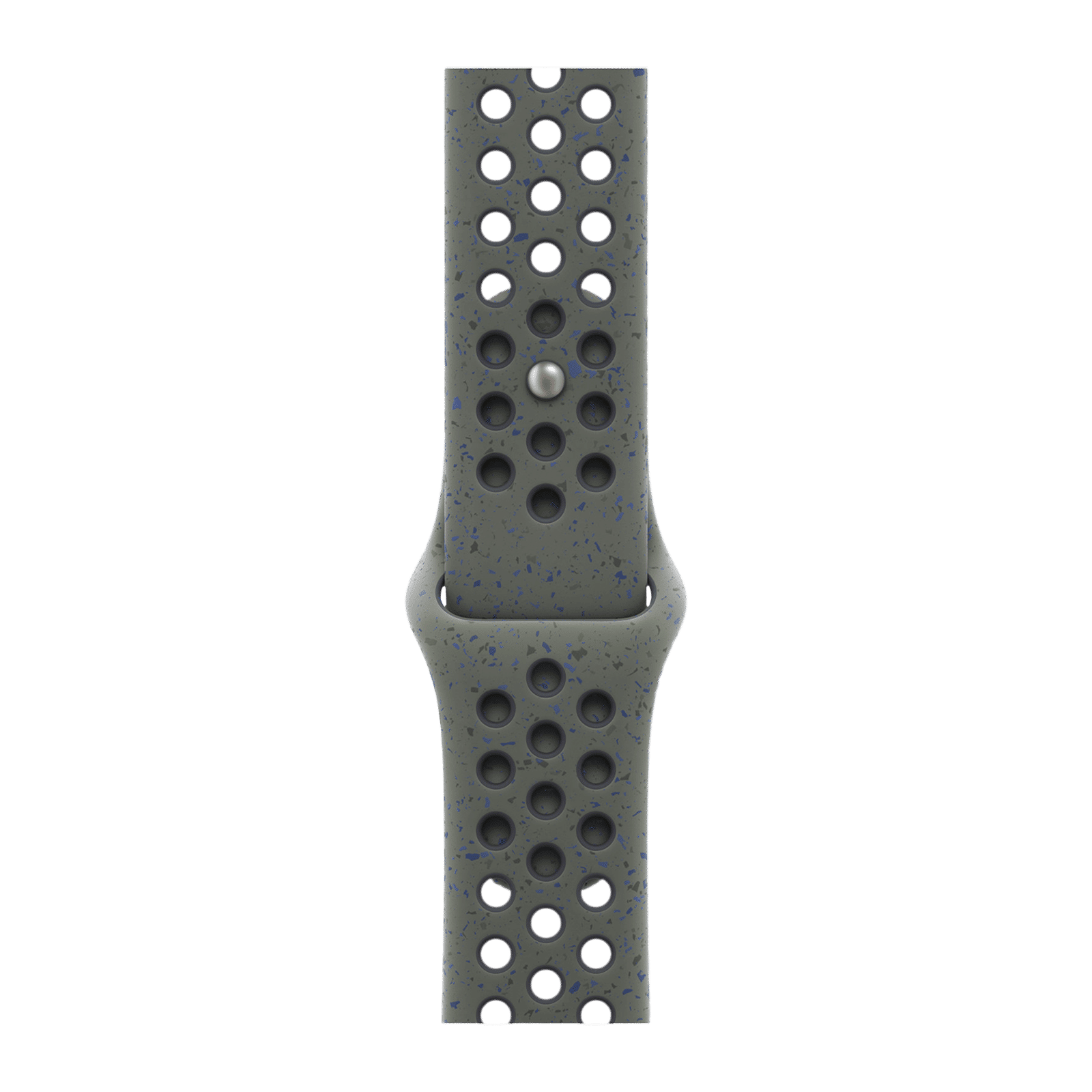 Apple Aluminium & Fluoroelastomer Nike Sport Band for Apple Watch (44mm / 45mm / 46mm / 49mm, M/L) (Durable & Strong, Cargo Khaki)