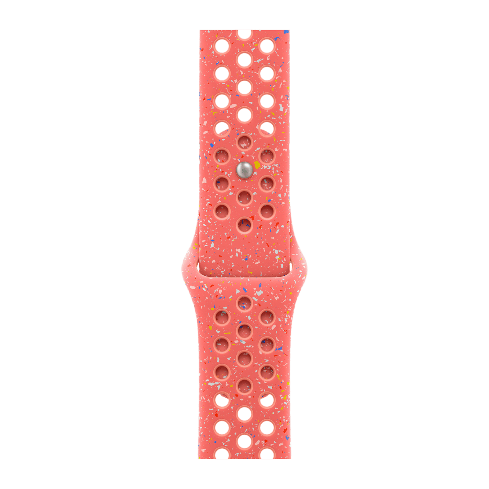 Apple Aluminium & Fluoroelastomer Nike Sport Band for Apple Watch (44mm / 45mm / 46mm / 49mm, S/M) (Durable & Strong, Magic Ember)