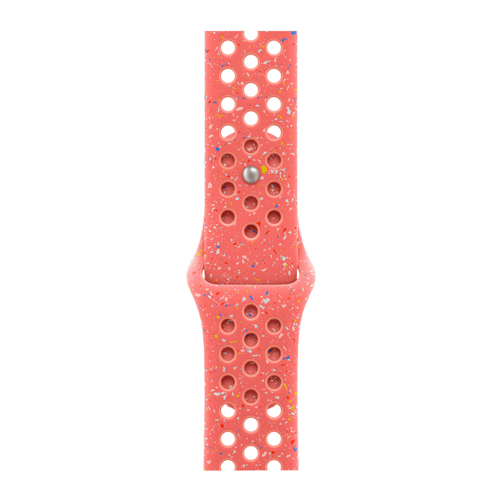 Apple Aluminium & Fluoroelastomer Nike Sport Band for Apple Watch (44mm / 45mm / 46mm / 49mm, M/L) (Durable & Strong, Magic Ember)