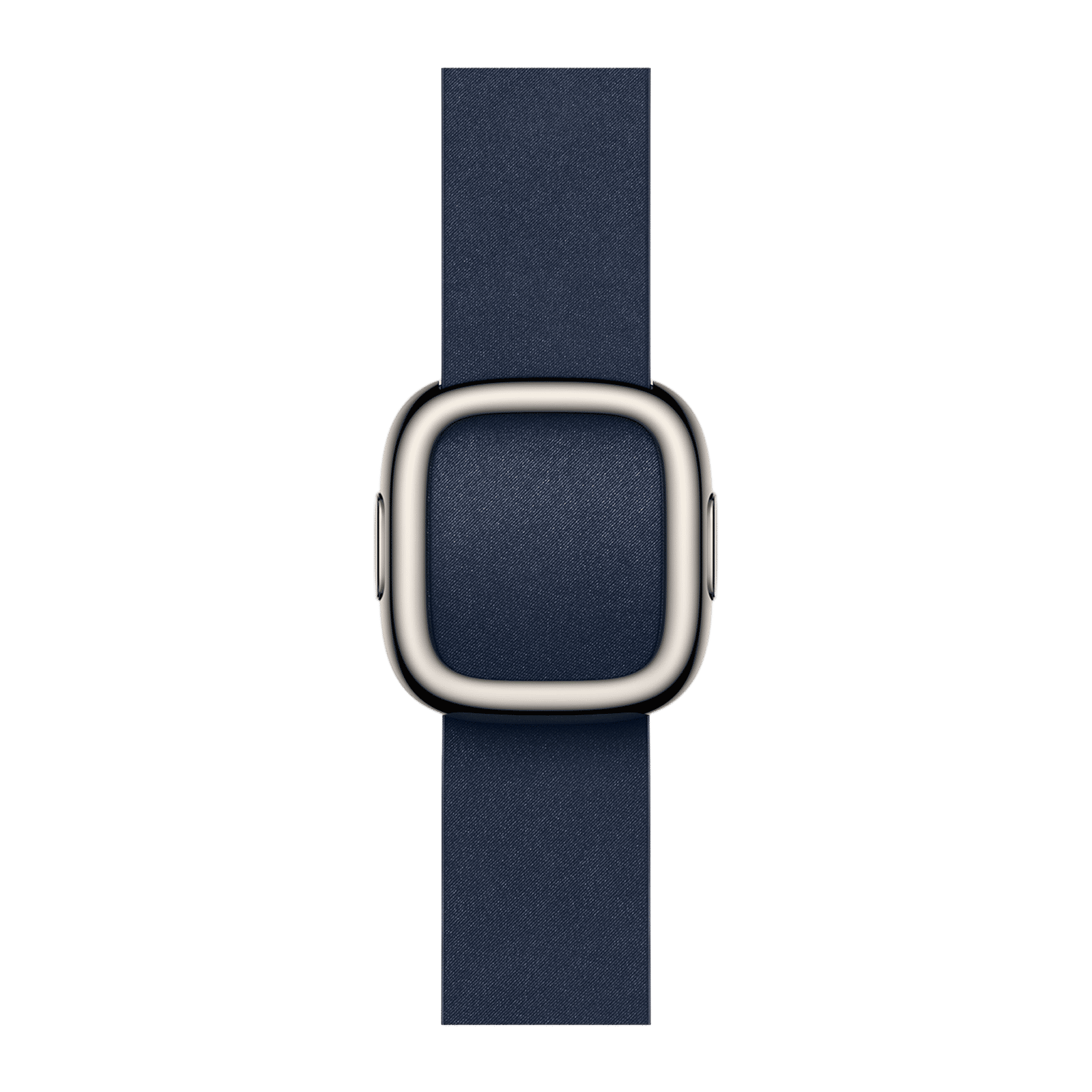 Apple Polyester Modern Buckle for Apple Watch (38mm / 40mm / 41mm / 42mm, Small) (Strength & Stretch Resistance, Deep Blue)