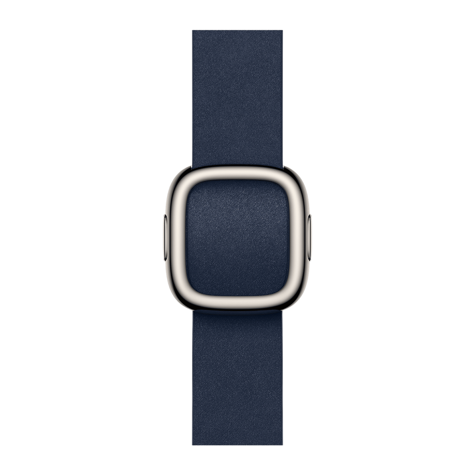 Apple Polyester Modern Buckle for Apple Watch (38mm / 40mm / 41mm / 42mm, Medium) (Strength & Stretch Resistance, Deep Blue)