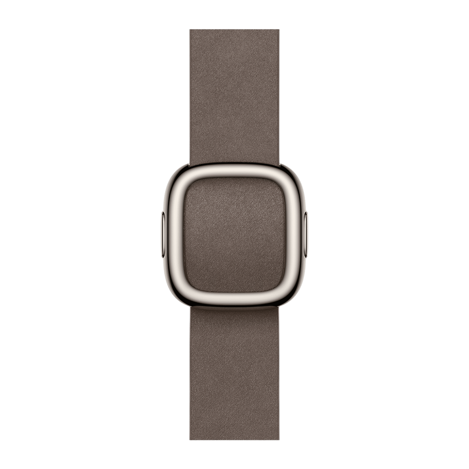 Apple Polyester Modern Buckle for Apple Watch (38mm / 40mm / 41mm / 42mm, Large) (Strength & Stretch Resistance, Dark Taupe)