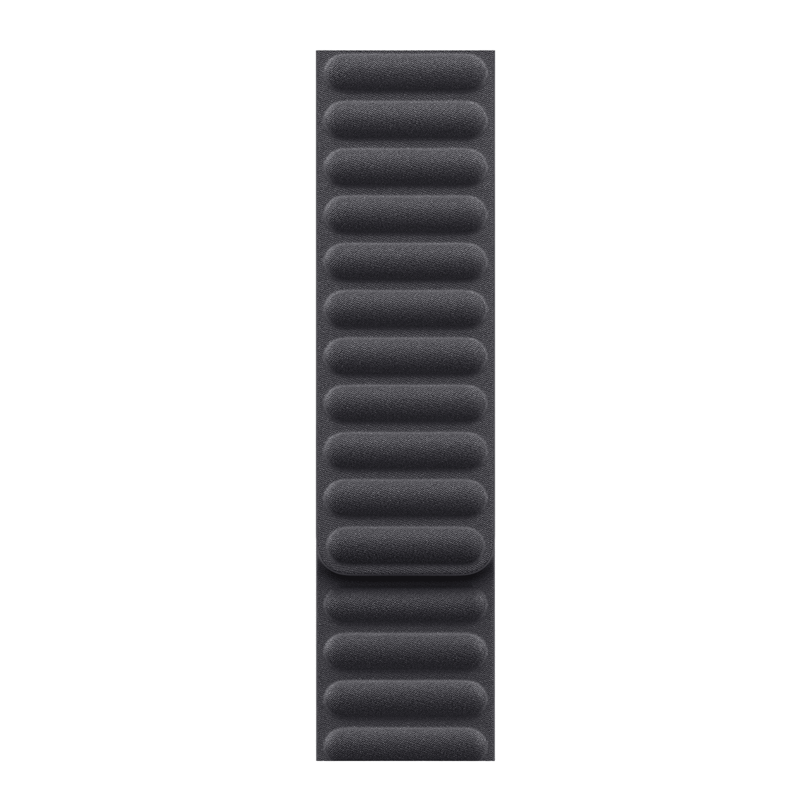 Apple Polyester & FineWoven Magnetic Link for Apple Watch (44mm / 45mm / 46mm / 49mm, M/L) (Security & Comfort, Black)