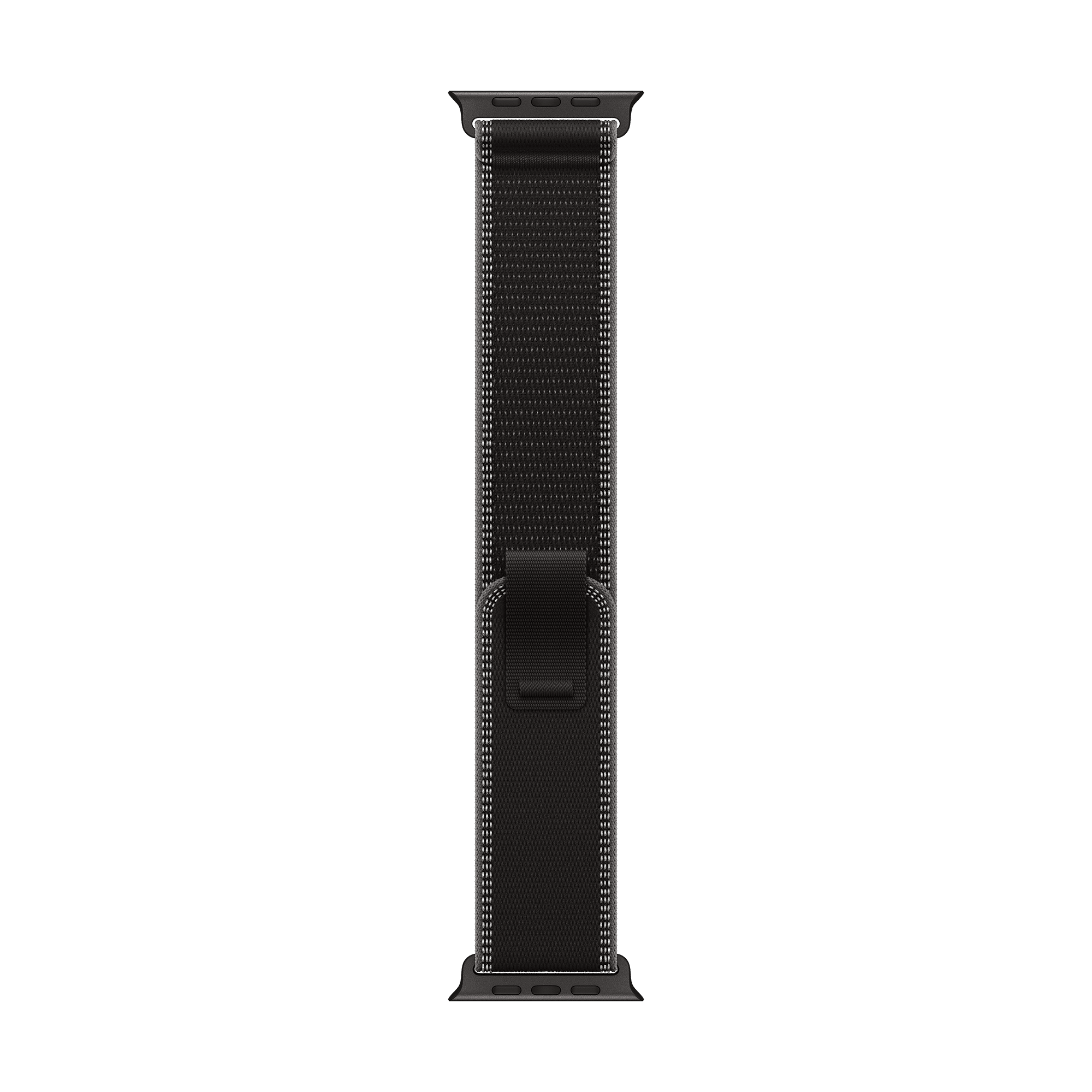 Apple Polyester, Spandex, Nylon & Black Titanium Trail Loop for Apple (44mm / 45mm / 46mm / 49mm, M/L) (Ultra-Thin, Black & Charcoal)-image-8