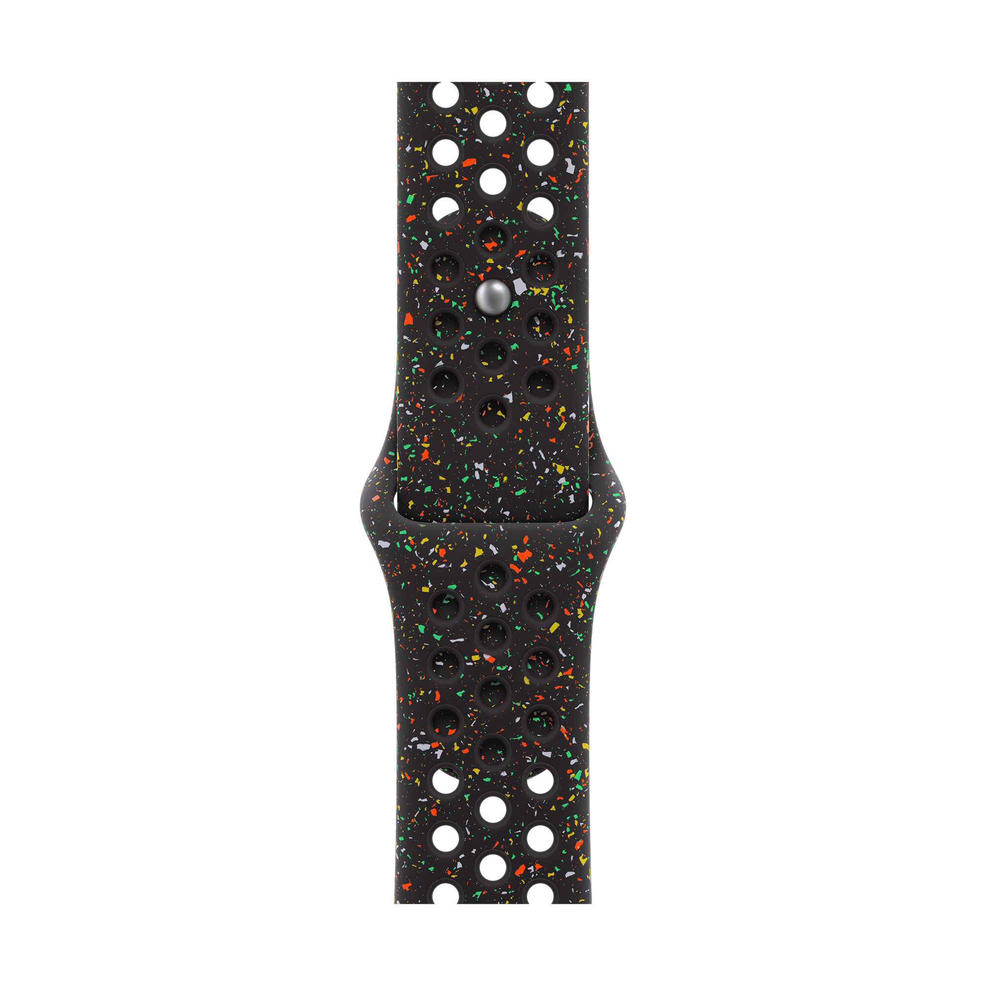 Apple Aluminium & Fluoroelastomer Nike Sport Band for Apple (44mm / 45mm / 46mm / 49mm, M/L) (Strong & Durable, Midnight Black)-image-17