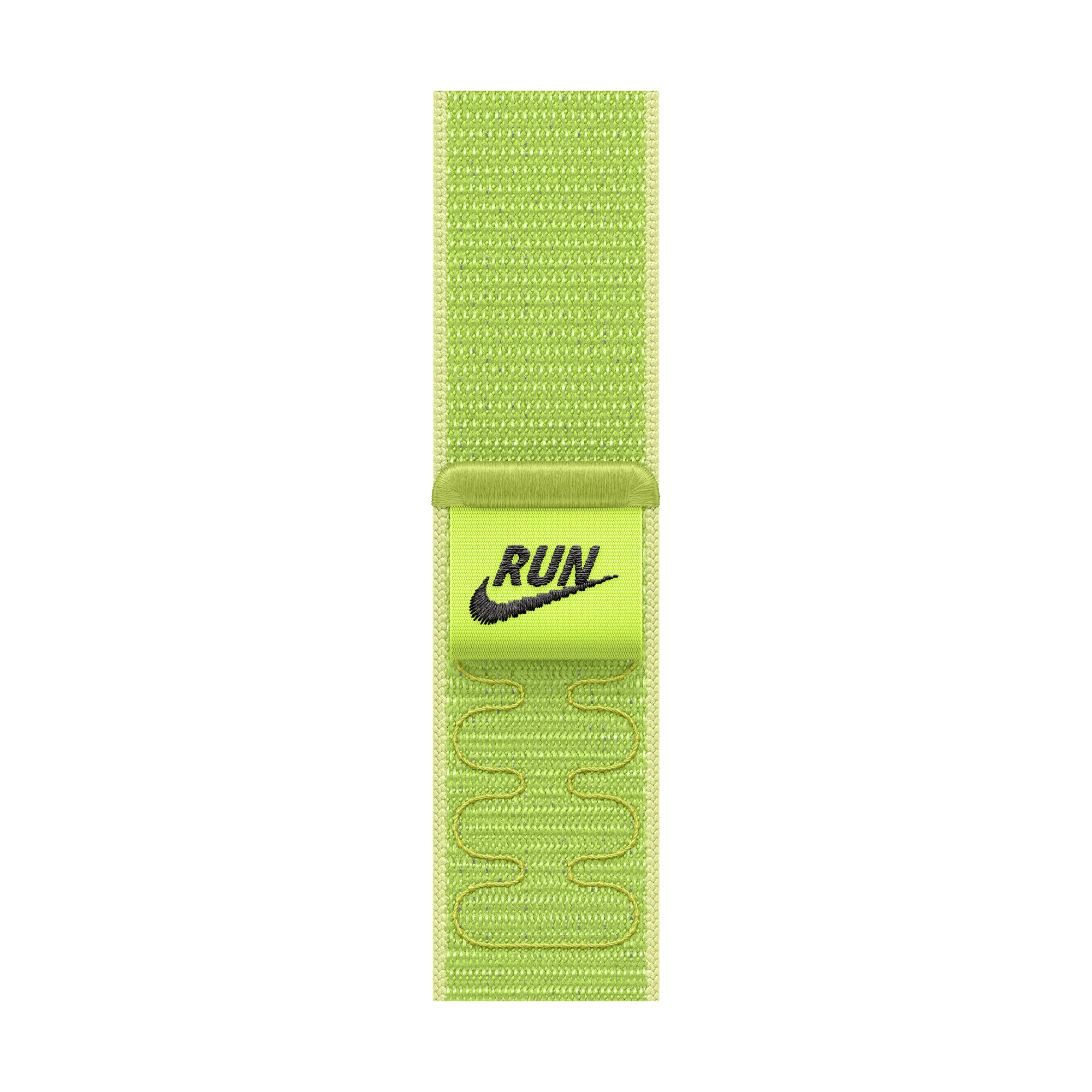Apple Polyester, Spandex & Nylon Nike Sport Loop for Apple (38mm / 40mm / 41mm / 42mm) (Hook & Loop Fastener, Volt Splash)-picture-35
