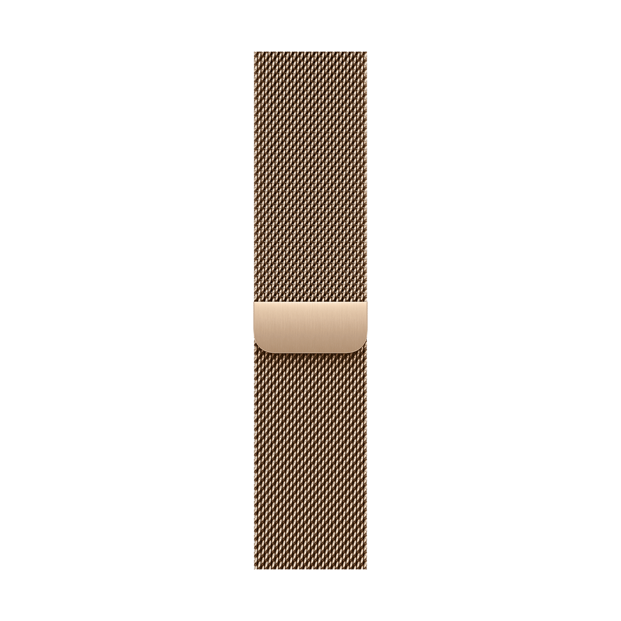Apple Stainless Steel Milanese Loop for Apple (44mm / 45mm / 46mm / 49mm, M/L) (Physical Vapour Deposition Layer, Gold)-picture-33