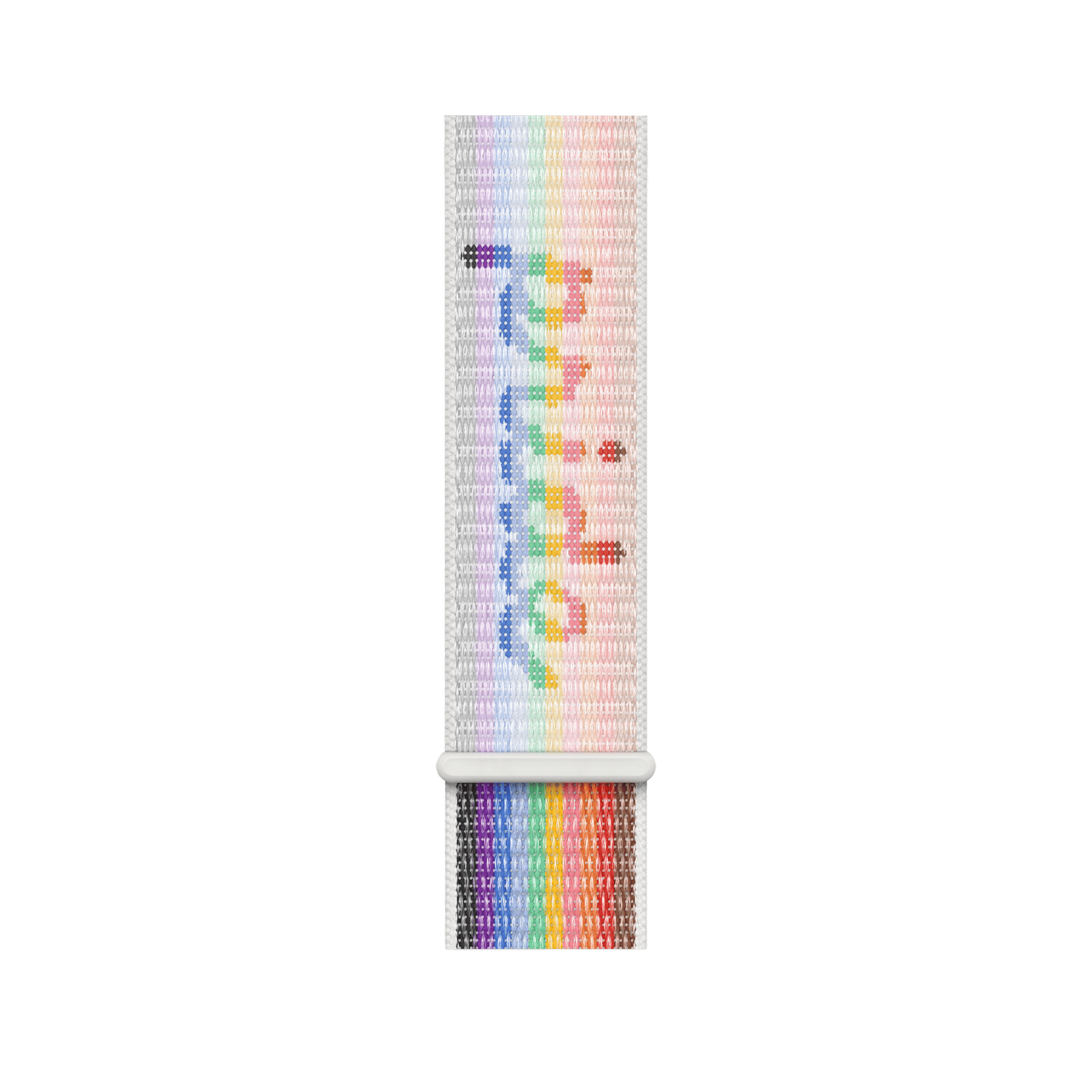 Apple Woven Nylon Sport Loop for Apple (44mm / 45mm / 46mm / 49mm) (Hook & Loop Fastener, Pride Edition)-image-12