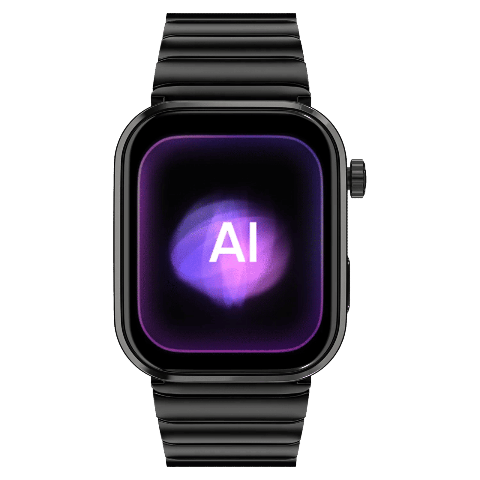 noise ColorFit Pro 6 Max Smartwatch with Bluetooth Calling (49.78mm AMOLED Display, 5 ATM Water Resistant, Chrome Black Strap)